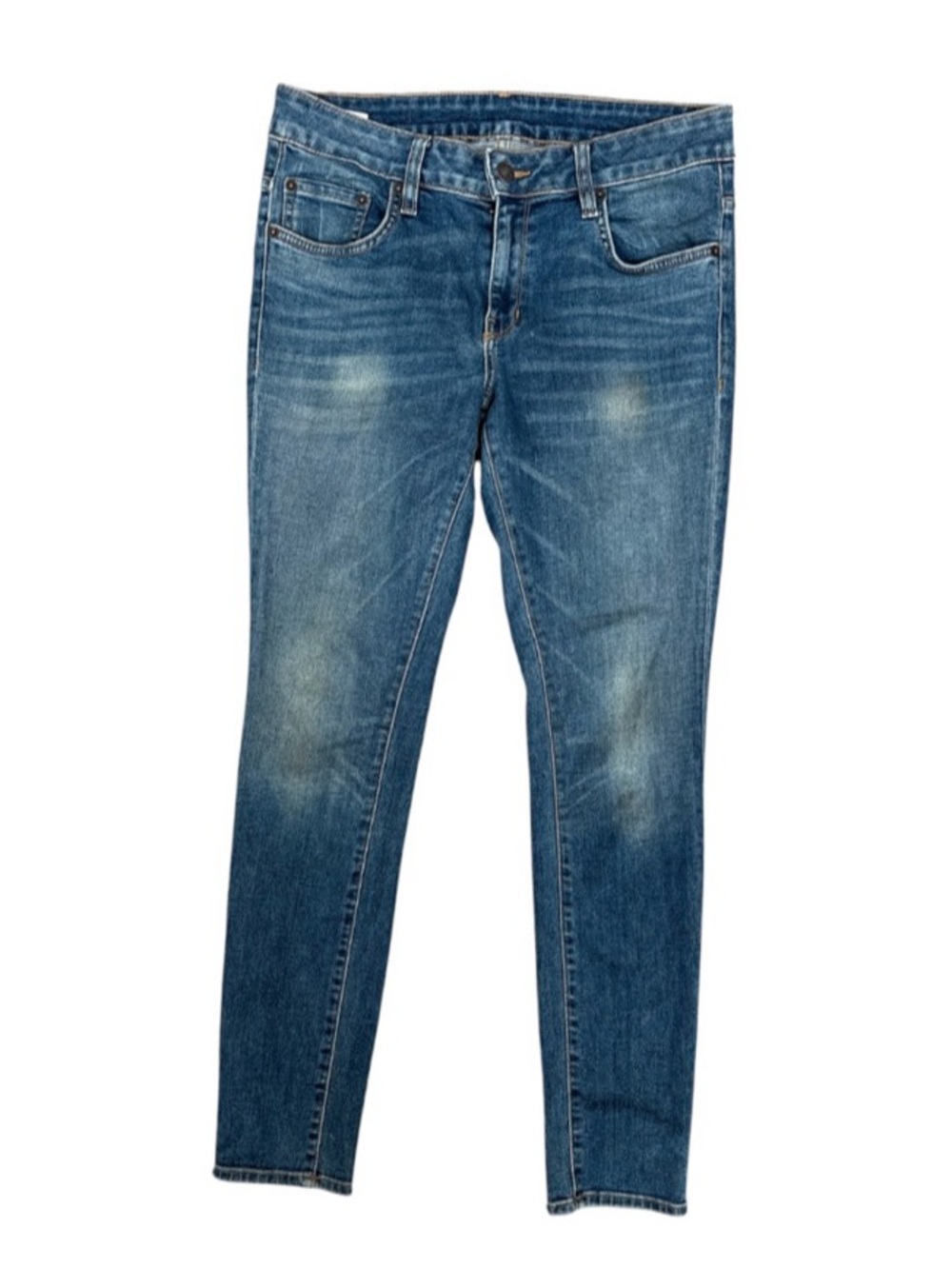 6397 Mini Skinny Wash Dirty Faded Jeans Made in Italy 27